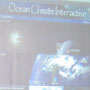 COSEE-OS Facilitator Carla Companion takes the group on a tour of the Ocean-Climate Interactive website